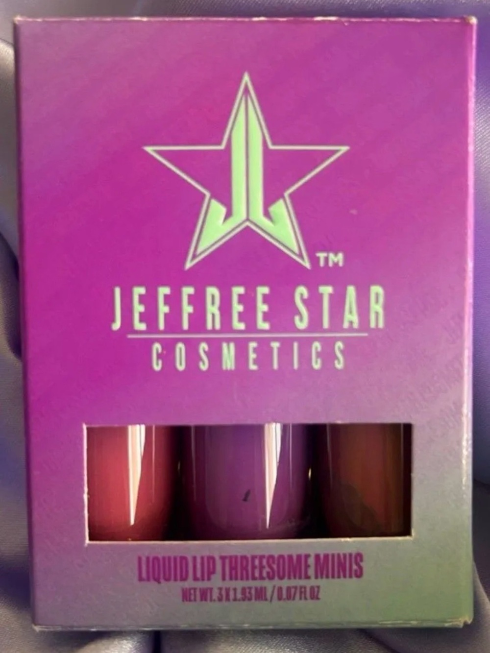 Jeffree Star Liquid Lip Three minis Lipsticks set - NIB